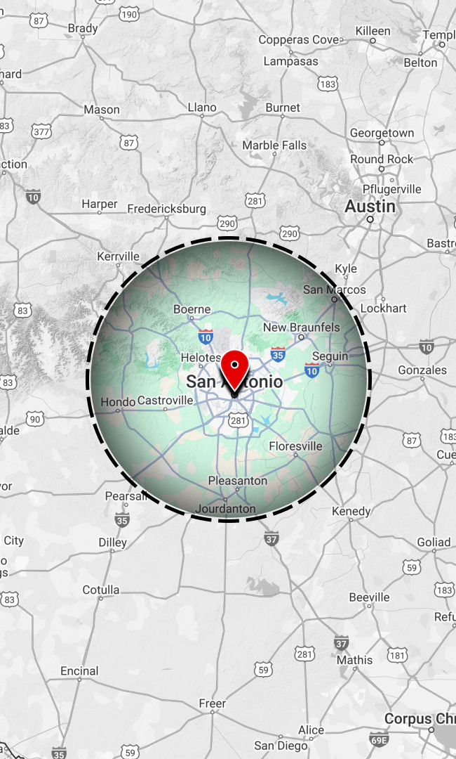 Anderson Roofing and Repairs LLC Frame Map